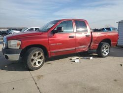 Salvage cars for sale at Grand Prairie, TX auction: 2007 Dodge RAM 1500 ST