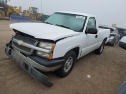 Salvage cars for sale at Brighton, CO auction: 2004 Chevrolet Silverado C1500