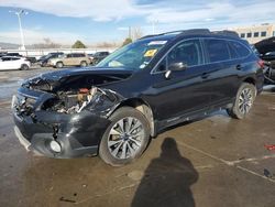 2017 Subaru Outback 2.5I Limited en venta en Littleton, CO