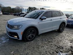 Volkswagen salvage cars for sale: 2018 Volkswagen Tiguan SE