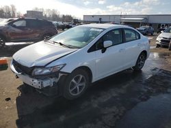 Honda salvage cars for sale: 2015 Honda Civic SE