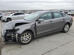 Salvage cars for sale at Grand Prairie, TX auction: 2014 Ford Fusion SE