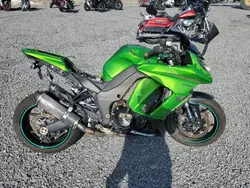 Salvage motorcycles for sale at Riverview, FL auction: 2014 Kawasaki ZX1000 M