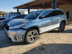 Salvage cars for sale at Tanner, AL auction: 2019 Toyota Highlander LE