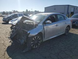 Salvage cars for sale at Vallejo, CA auction: 2017 Nissan Sentra S