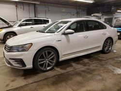 Salvage cars for sale at Wheeling, IL auction: 2017 Volkswagen Passat R-Line