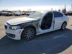 Salvage cars for sale at Rancho Cucamonga, CA auction: 2016 BMW 535 I