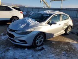 Salvage cars for sale at Kansas City, KS auction: 2018 Chevrolet Cruze LT