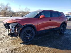 Salvage cars for sale at auction: 2021 Chevrolet Blazer 2LT