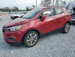 Salvage cars for sale at Riverview, FL auction: 2017 Buick Encore Preferred