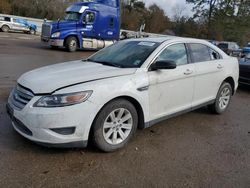 Salvage cars for sale at Greenwell Springs, LA auction: 2012 Ford Taurus SE