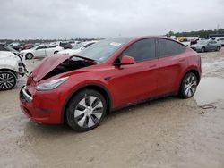 Salvage cars for sale at Houston, TX auction: 2022 Tesla Model Y