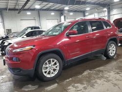 Jeep salvage cars for sale: 2017 Jeep Cherokee Latitude