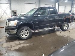 Salvage cars for sale at Ham Lake, MN auction: 2008 Dodge RAM 1500 ST