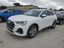 Salvage cars for sale at Opa Locka, FL auction: 2024 Audi Q3 Premium S Line 45