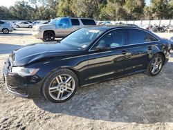 Salvage cars for sale at Ocala, FL auction: 2016 Audi A6 Premium