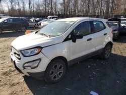 Ford Ecosport salvage cars for sale: 2018 Ford Ecosport S