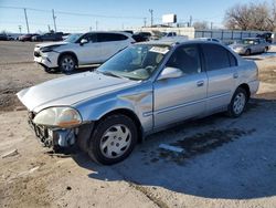 Salvage cars for sale at Oklahoma City, OK auction: 1996 Honda Civic EX