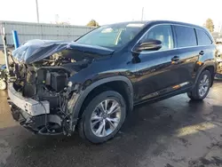 Salvage cars for sale at Littleton, CO auction: 2016 Toyota Highlander LE