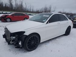 Mercedes-Benz salvage cars for sale: 2019 Mercedes-Benz C 43 AMG