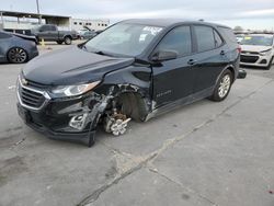 Vehiculos salvage en venta de Copart Grand Prairie, TX: 2020 Chevrolet Equinox LS