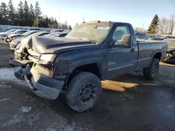 Salvage cars for sale from Copart Bowmanville, ON: 2005 Chevrolet Silverado K2500 Heavy Duty