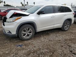 Carros salvage sin ofertas aún a la venta en subasta: 2016 Toyota Highlander LE