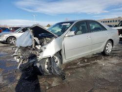 Toyota Camry le Vehiculos salvage en venta: 2002 Toyota Camry LE