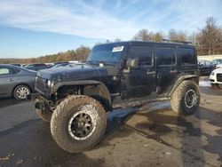 Salvage cars for sale at Brookhaven, NY auction: 2012 Jeep Wrangler Unlimited Sahara