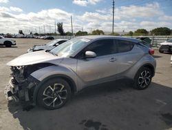 Salvage cars for sale at auction: 2018 Toyota C-HR XLE