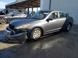 Honda Accord salvage cars for sale: 2012 Honda Accord LX