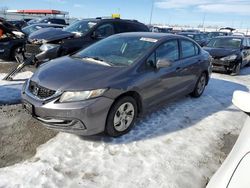 Salvage cars for sale at Cahokia Heights, IL auction: 2015 Honda Civic LX