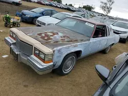 Cadillac Fleetwood salvage cars for sale: 1981 Cadillac Fleetwood Brougham