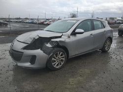 Salvage cars for sale at Eugene, OR auction: 2012 Mazda 3 I