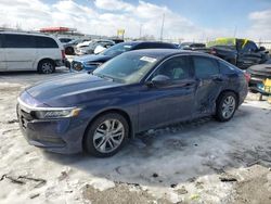 Vehiculos salvage en venta de Copart Cahokia Heights, IL: 2018 Honda Accord LX