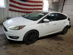 Salvage cars for sale from Copart Lyman, ME: 2016 Ford Focus SE