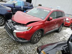 Salvage cars for sale at Windsor, NJ auction: 2020 Mitsubishi Outlander SE