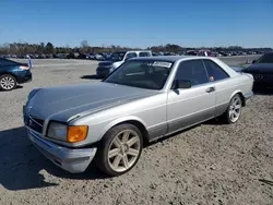 Mercedes-Benz 560-Class salvage cars for sale: 1988 Mercedes-Benz 560 SEC