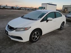 Honda salvage cars for sale: 2015 Honda Civic SE