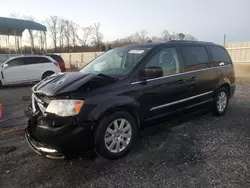 Salvage cars for sale at Spartanburg, SC auction: 2016 Chrysler Town & Country Touring