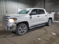 Salvage trucks for sale at Franklin, WI auction: 2015 Toyota Tundra Crewmax 1794