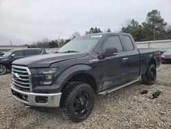 Salvage cars for sale at Memphis, TN auction: 2015 Ford F150 Super Cab