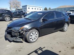 Salvage cars for sale from Copart Albuquerque, NM: 2018 Toyota Corolla L