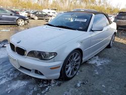 Salvage cars for sale from Copart Waldorf, MD: 2005 BMW 330 CI