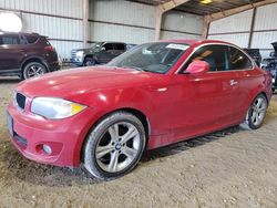 Salvage cars for sale from Copart Houston, TX: 2012 BMW 128 I