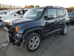 Salvage cars for sale at Exeter, RI auction: 2020 Jeep Renegade Limited