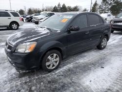 Salvage cars for sale at Denver, CO auction: 2010 KIA Rio LX