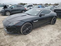 Salvage cars for sale at Houston, TX auction: 2016 Jaguar F-TYPE S