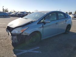 Salvage cars for sale at Rancho Cucamonga, CA auction: 2015 Toyota Prius