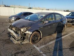 Salvage cars for sale at Van Nuys, CA auction: 2015 Toyota Prius